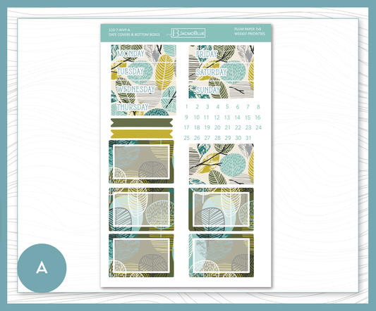 110 Plum Paper Vertical Priorities 7x9 - Sheet A - Date Covers