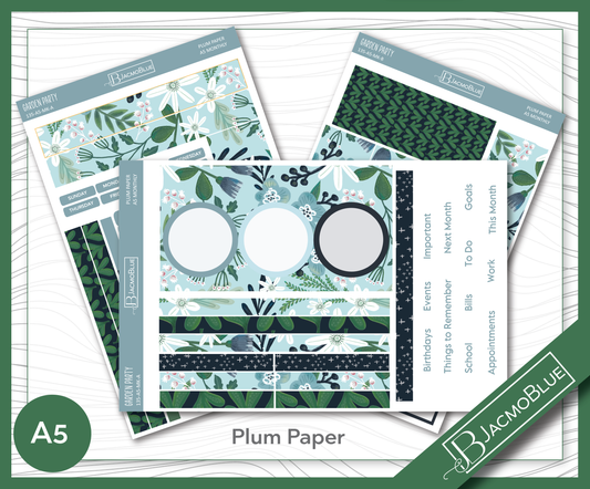 134 Plum Paper Monthly Kit  A5 - Full Kit