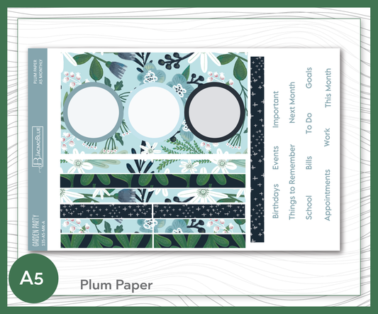 134 Plum Paper Planner A5 Sheet C