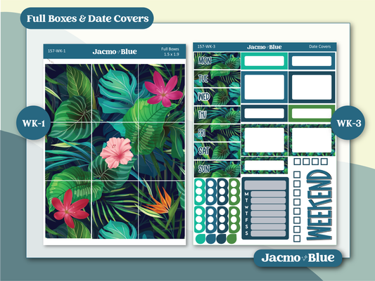 157 Weekly Standard Kit - Full Boxes - 1 Sheet