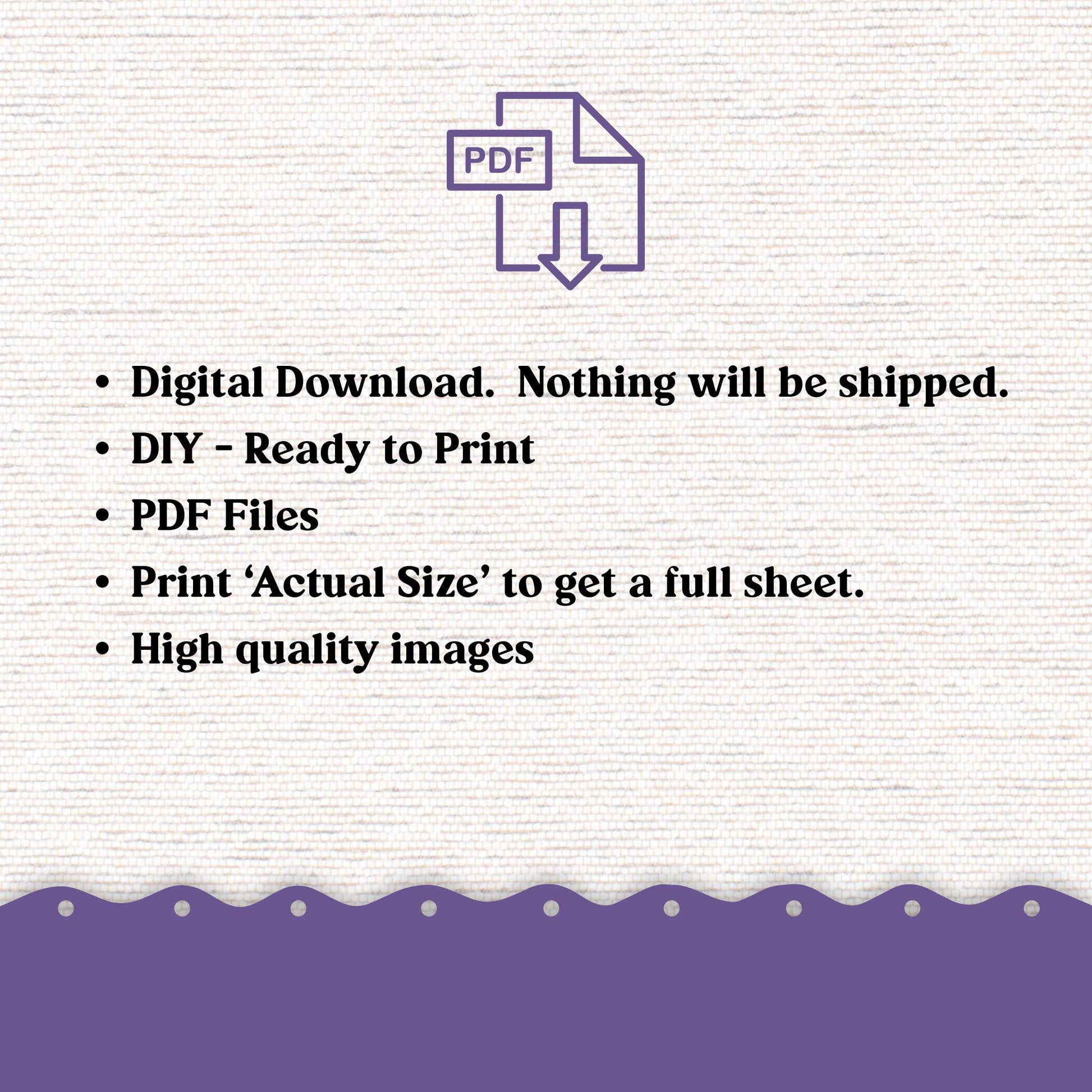 248P PRINTABLE Monthly Planner Stickers for Hobonichi Cousin A5 - Print and Cut Silhouette and Cricut