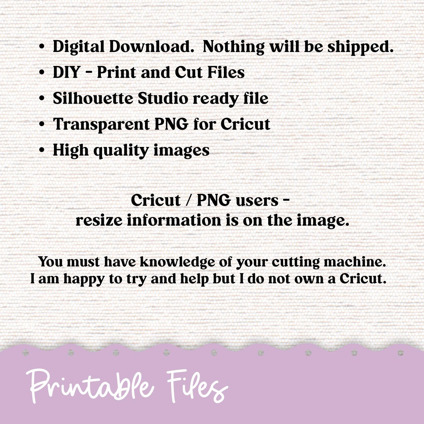 Plum Paper Planner PRINTABLE Monthly Stickers 8x11 7x9 A5 Print and Cut - Cricut Silhouette - 258P Lavender Doodle