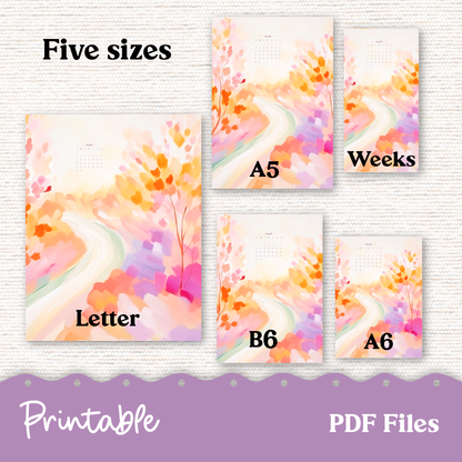 Printable Vellum Dashboards - 4 Sizes Plus Planning Notes - 247P