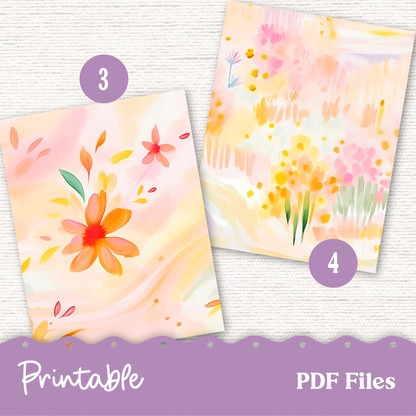 Printable Vellum Dashboards - 4 Sizes Plus Planning Notes - 247P