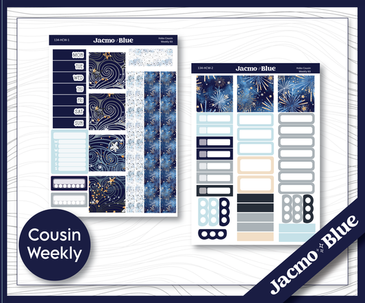 134 Hobonichi Cousin Weekly Kit