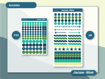 CLEARANCE Kit 157 In the Jungle Add-Ons Weekly Planner Stickers