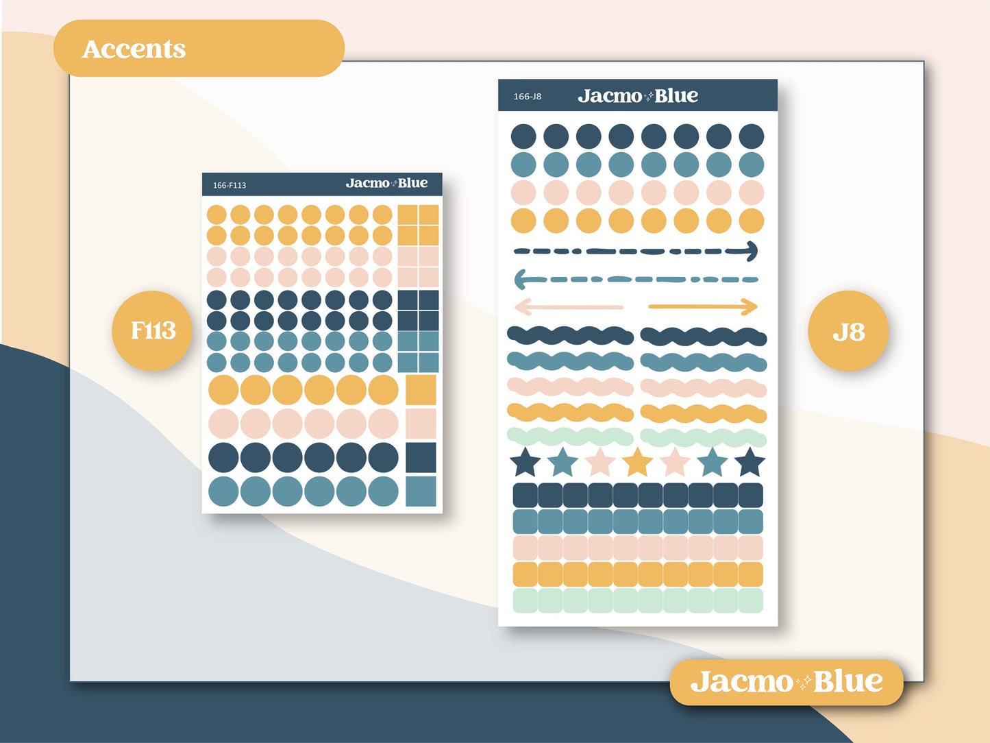 Kit 166 Add-Ons Weekly Planner Stickers