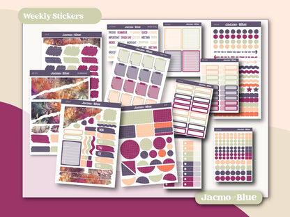 Dreamscapes Kit 171 Add-Ons Weekly Planner Stickers