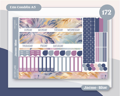 Erin Condren 7x9 Kit 172 Dreamscapes Monthly Planner Sticker Kit