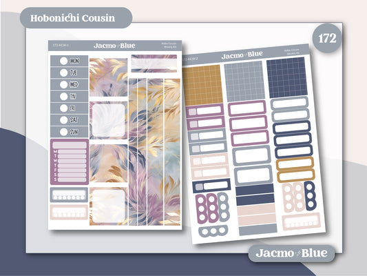 Dreamscapes Hobonichi Cousin Weekly Planner Stickers Kit 172