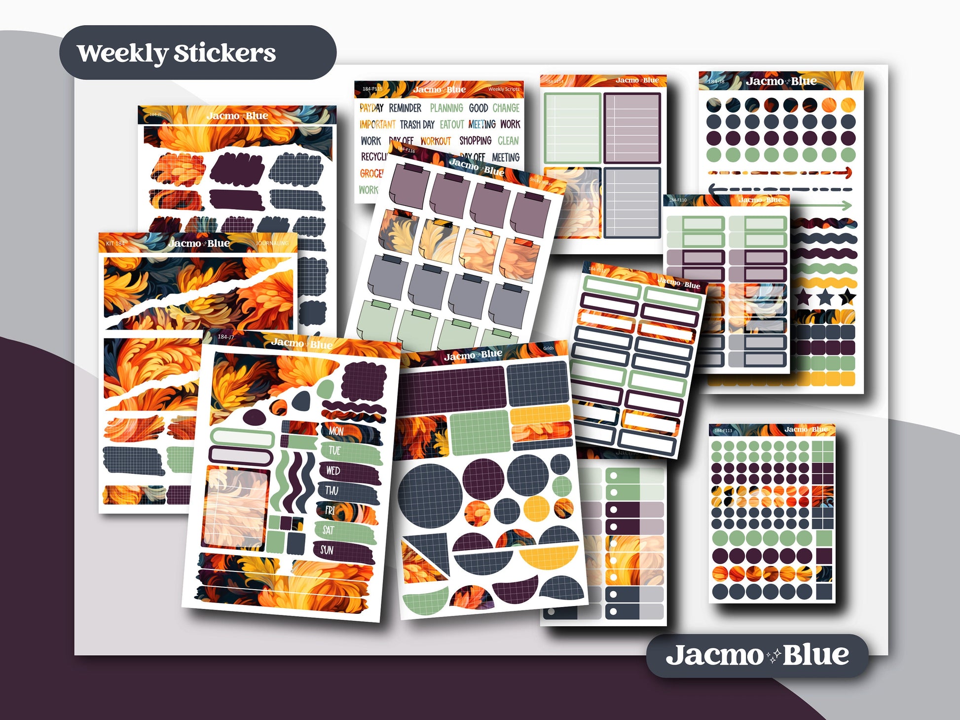 Daydreams Kit 184 Add-Ons Weekly Planner Stickers