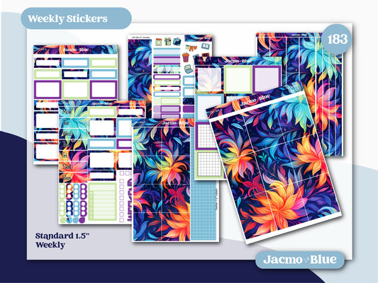 Daydreams Weekly Sticker Kit Vertical Planner Stickers Kit 183