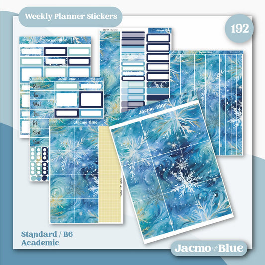 Weekly Planner Sticker Kit Vertical Planner Stickers Kit 192