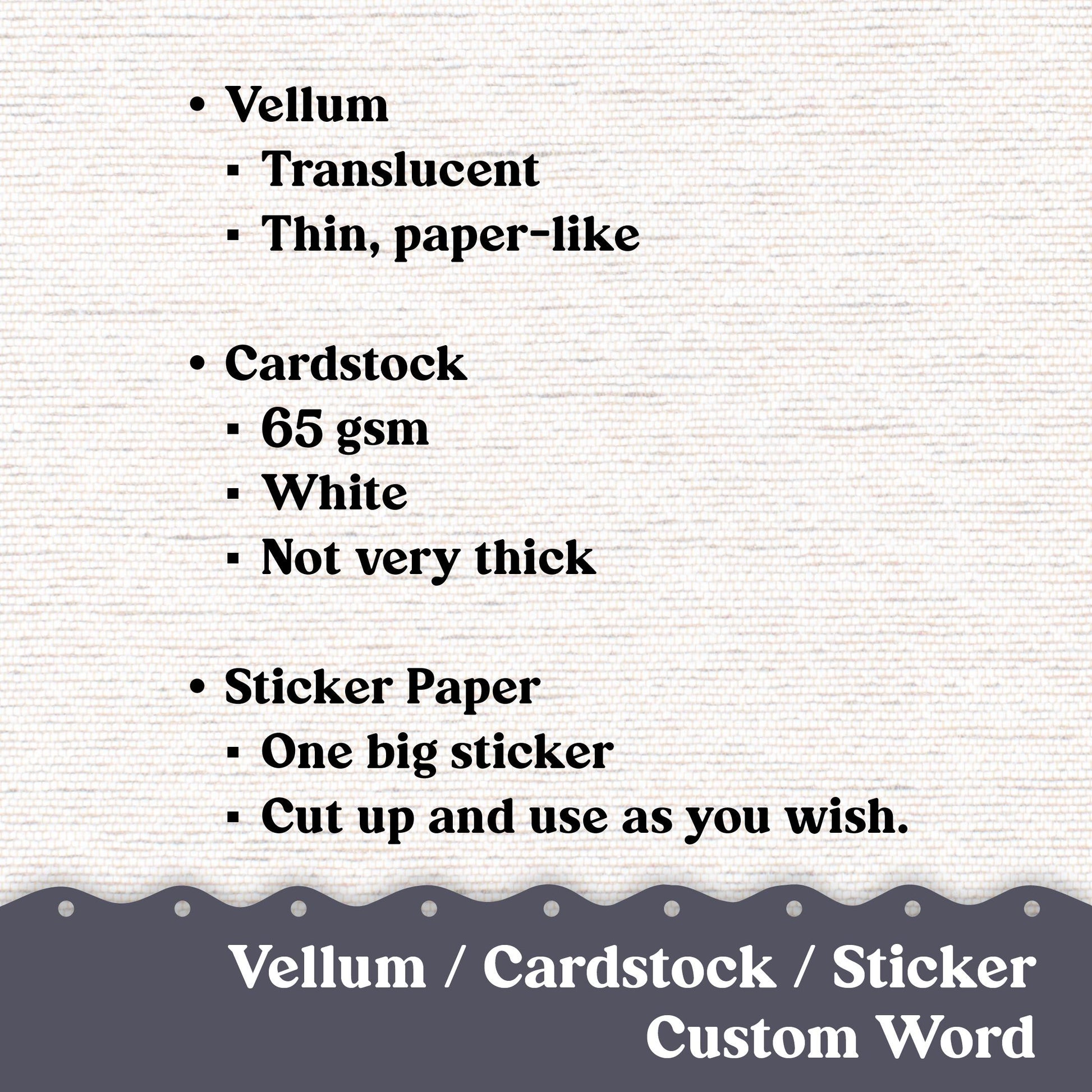 Vellum or Cardstock Dashboard Tip-in for Planners or Junk Journaling - Kit 171 Dreamscapes