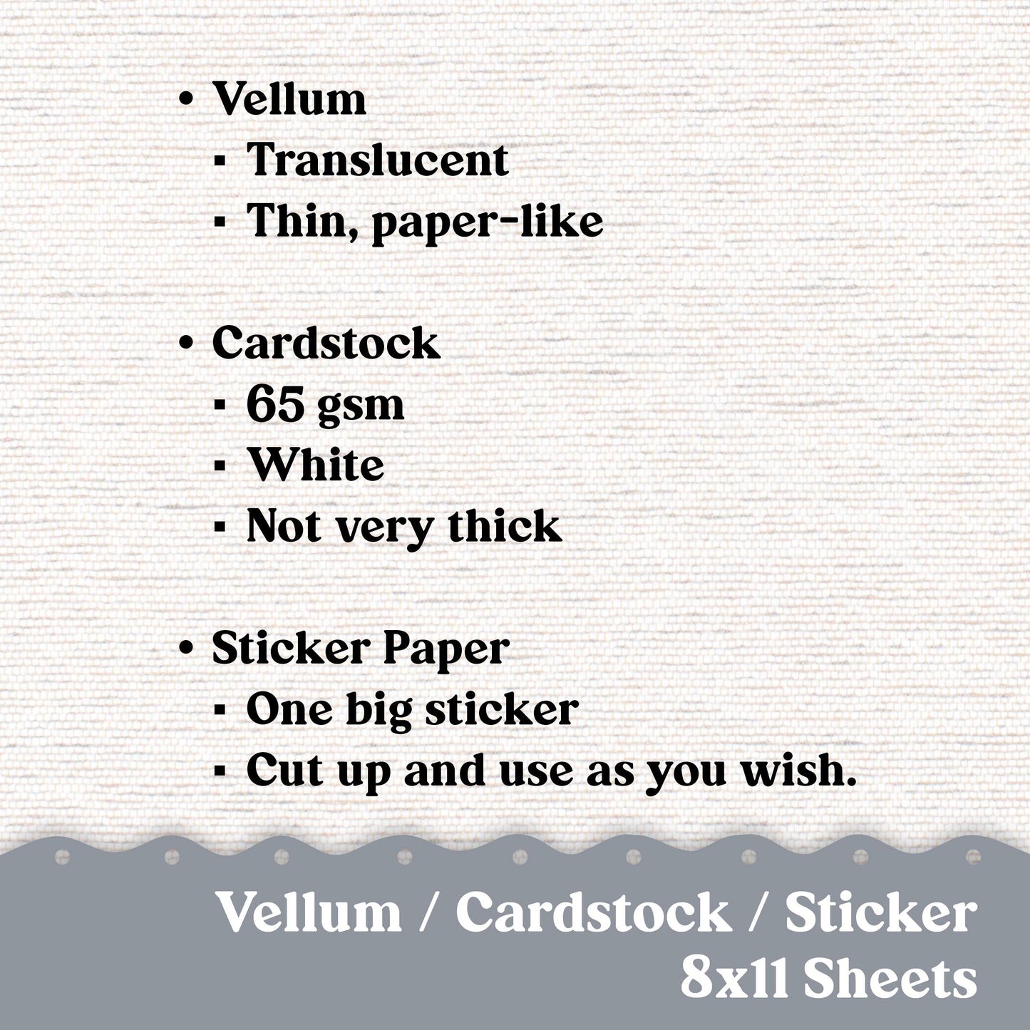 Vellum or Cardstock Dashboard Tip-in for Planners or Junk Journaling - 123V Watercolor Wintery Floral